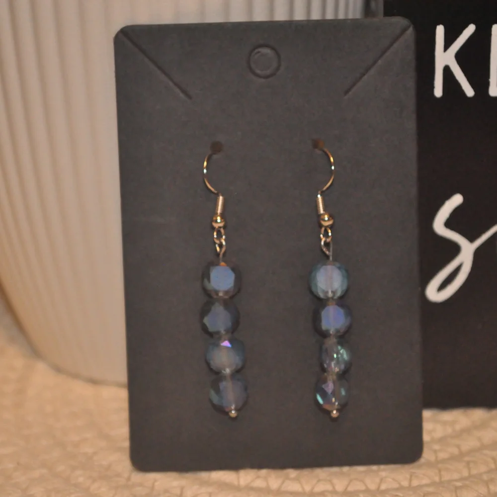NWT Blue Drop Earrings